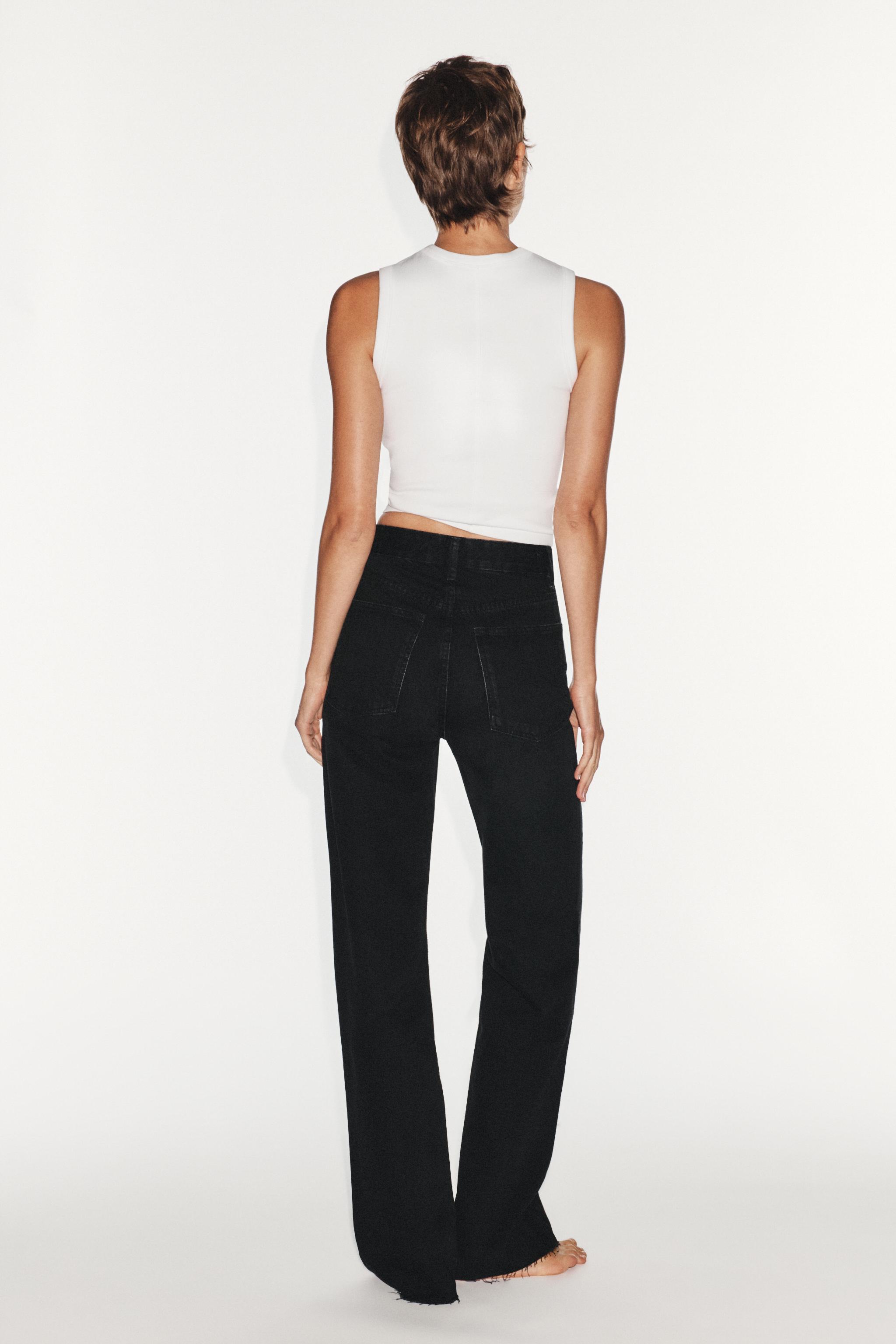 TRF HIGH-RISE WIDE LEG JEANS
